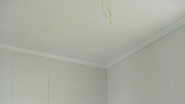 安岳陳總到別墅集成墻面安裝圓滿完成