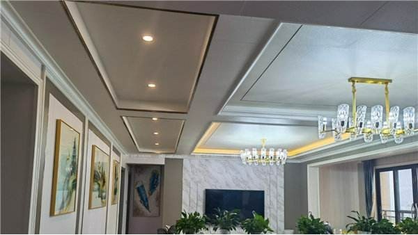 使用環保集成墻面設計裝飾效果